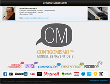 Tablet Screenshot of contigomismo.com
